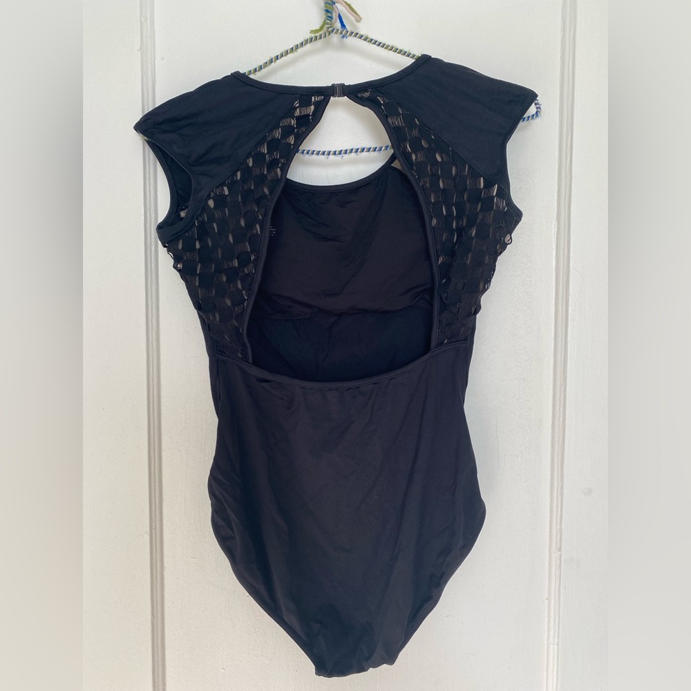Mirella Black Leotard